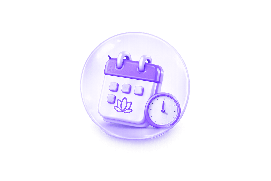 Smart calendar visual